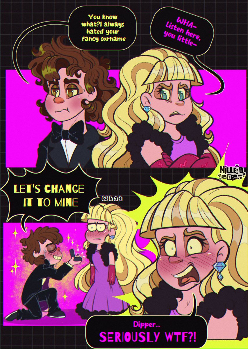 MilleDPurple's tweet image. She’s so right to be this concern 🫣😳
#dipcifica #GravityFalls