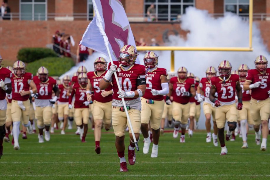 Cason Jones (@cason2411) on Twitter photo AGTG. After a great phone call with <a href="/CVance43/">Casey Vance</a>, I have received my first Divison 1 Scholarship offer to play football at Elon University!!❤️💛
<a href="/TonyTrisciani/">Tony Trisciani</a> AGTG. After a great phone call with <a href="/CVance43/">Casey Vance</a>, I have received my first Divison 1 Scholarship offer to play football at Elon University!!❤️💛
<a href="/TonyTrisciani/">Tony Trisciani</a>