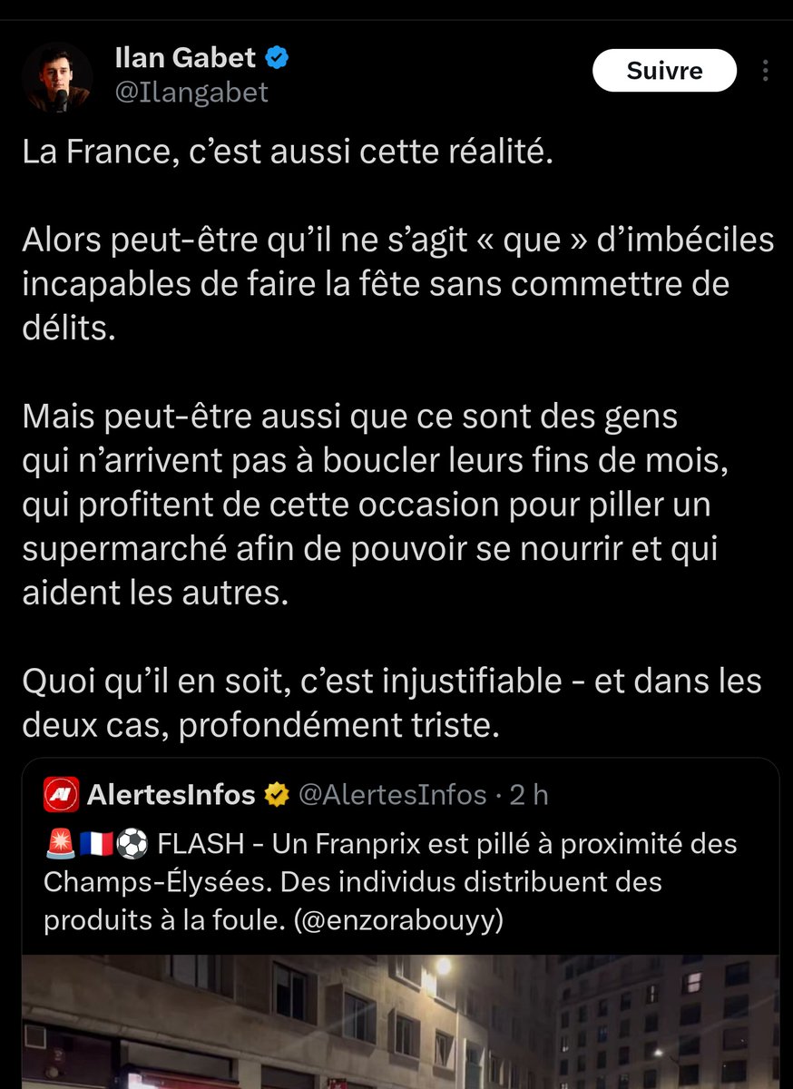 Comment être plus hors sol que ça alors que les vidéos montrent le RÉEL.