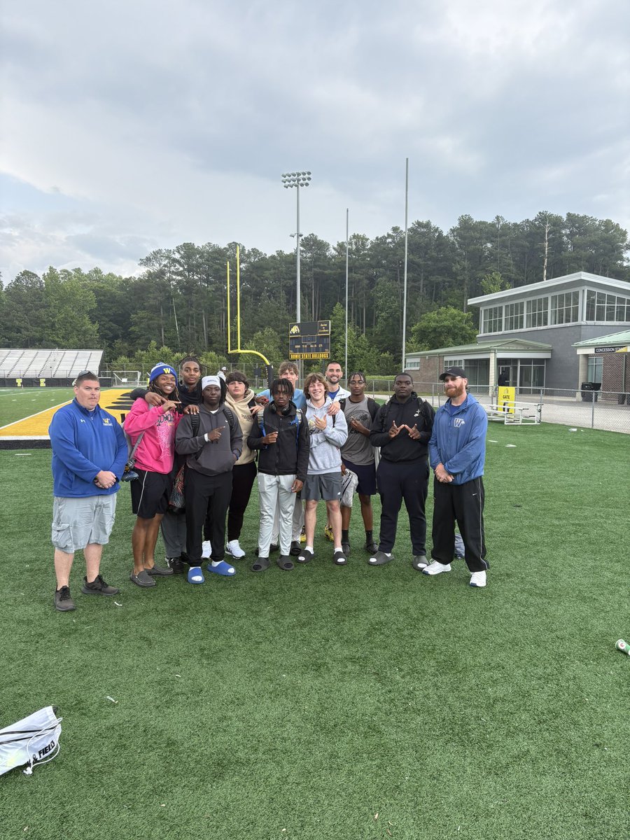 WiHi Football (@wihifb) on Twitter photo The tribe had a great showing today at <a href="/bowiestatefb/">BOWIE STATE FOOTBALL 🏈</a> mega camp!! Thank you <a href="/CoachKJack/">Kyle Jackson</a> and the staff for your hospitality!!
🏹➡️🐶 coming soon!! The tribe had a great showing today at <a href="/bowiestatefb/">BOWIE STATE FOOTBALL 🏈</a> mega camp!! Thank you <a href="/CoachKJack/">Kyle Jackson</a> and the staff for your hospitality!!
🏹➡️🐶 coming soon!!