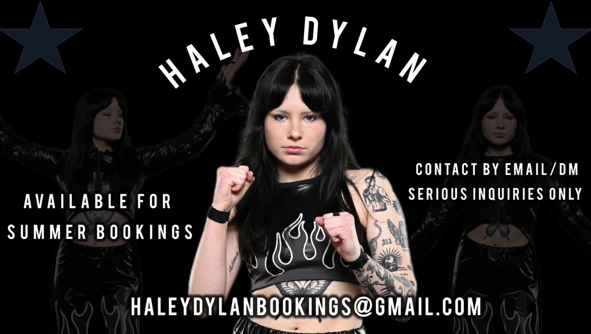 AVAILABLE FOR SUMMER 2025 BOOKINGS

haleydylanbookings@gmail.com