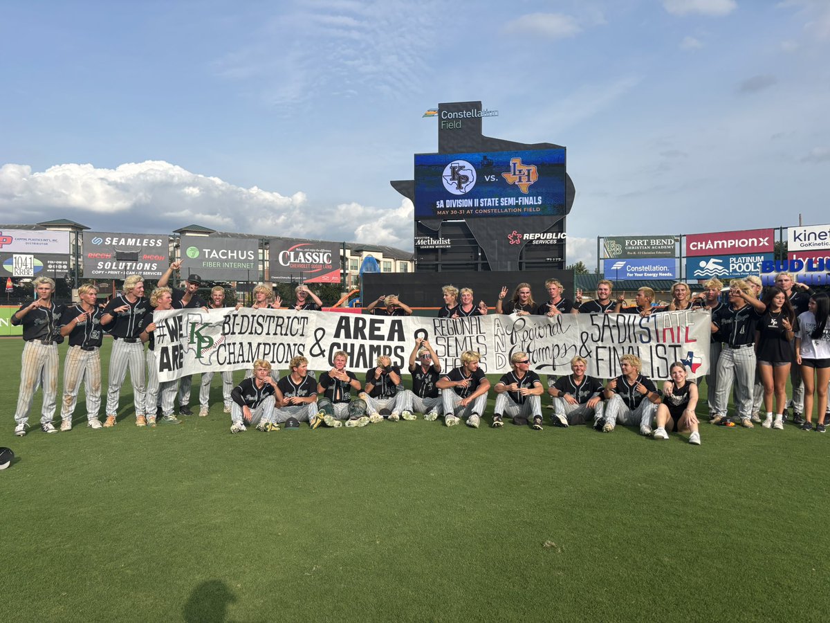 Kingwood Park HS (@humbleisd_kphs) on Twitter photo Always great when you make history. <a href="/KPARKBaseball1/">PARK Baseball ⚾️</a> wins their state semifinal in 3 games over a talented Liberty Hill program. Going to the UIL 5A Div 2 state finals in Round Rock for the first time. #WeAreKPark <a href="/HumbleISD_Ath/">Humble ISD Athletics</a> Always great when you make history. <a href="/KPARKBaseball1/">PARK Baseball ⚾️</a> wins their state semifinal in 3 games over a talented Liberty Hill program. Going to the UIL 5A Div 2 state finals in Round Rock for the first time. #WeAreKPark <a href="/HumbleISD_Ath/">Humble ISD Athletics</a>