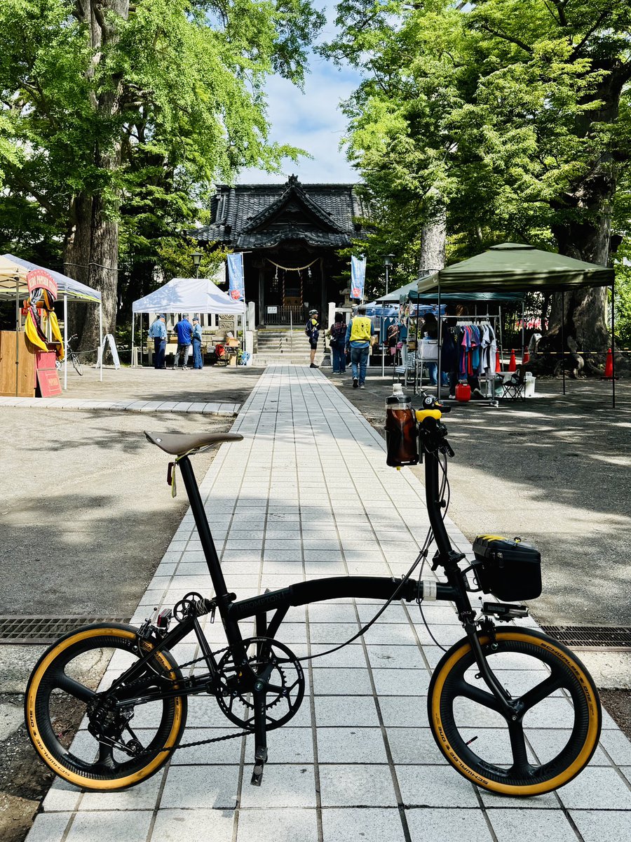 Oy_Z's tweet photo. 今日は地元のイベント、ツールド逗子に参加。
多分年1でしか使わないカバン使用。

#ブロンプトン #Brompton #ツールド逗子 https://t.co/BW5xuBcpFb