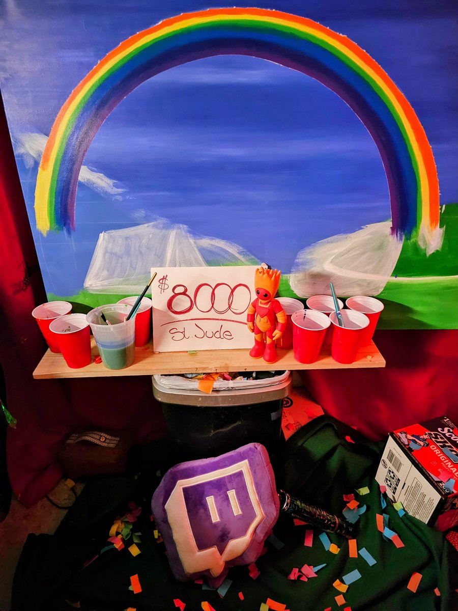 You REALLY did it. 

$8,000 for <a href="/StJudePLAYLIVE/">St. Jude PLAY LIVE</a> and I couldn't be more proud. 

Thank you 🥰