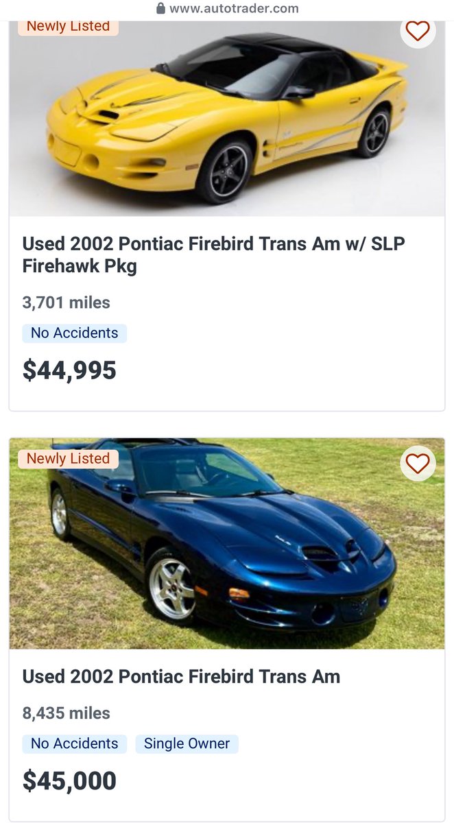 GoldenCoastCA's tweet image. Good lord look at these #Transam #WS6 prices 😳🤯