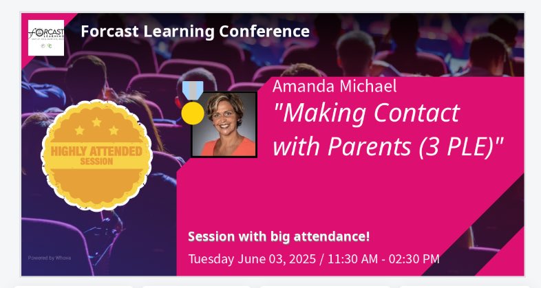 I’m looking forward to teaching another full class this week! #Forcastlearning2025