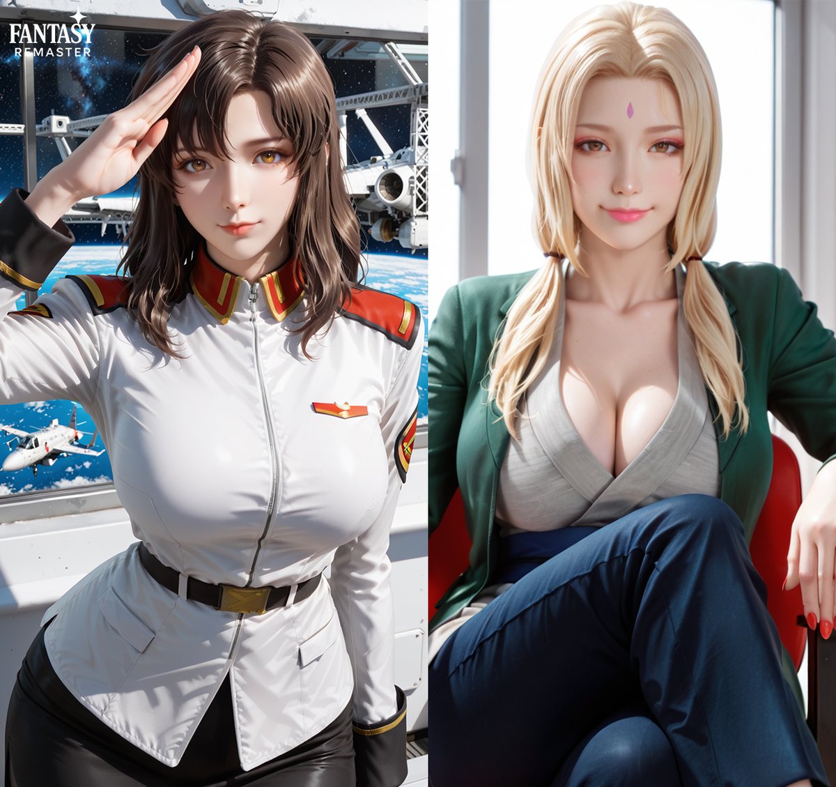 FantasyRemaster's tweet photo. Who do you prefer? #gundamseed #NARUTO https://t.co/y02J8eEy6M