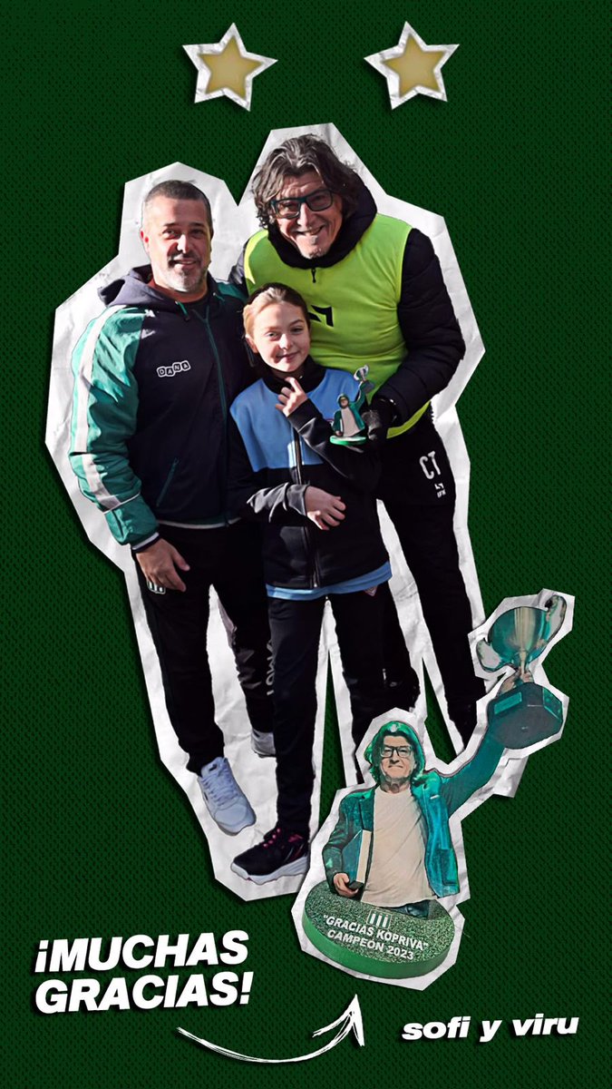 Gracias Sofi y Viru por el regalo y por tanto cariño. ¡Aguante el verde! 🇳🇬