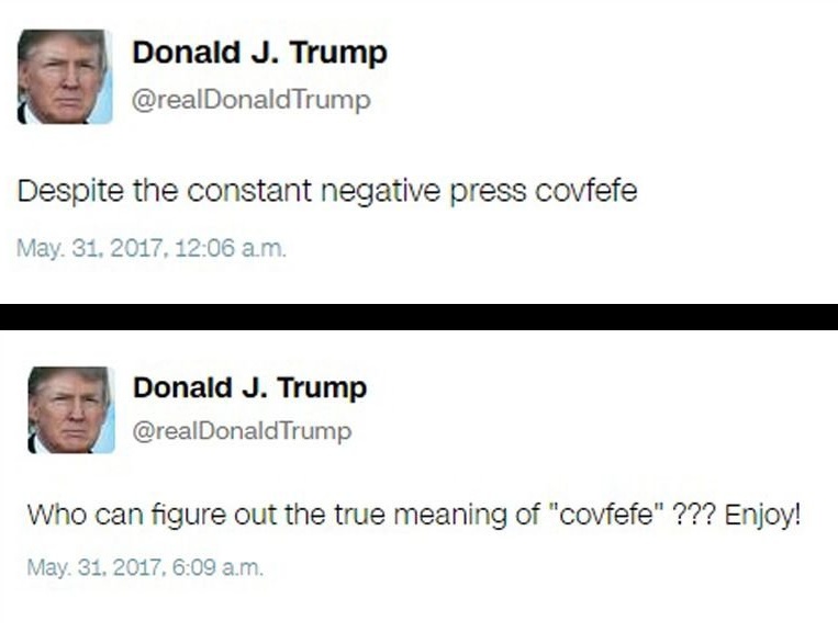 Eight years ago today...

COVFEFE