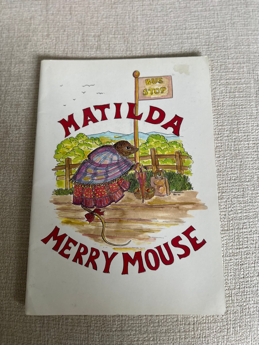 HoneyburnBooks's tweet image. 💖 1995*Signed 1st* Matilda Merrymouse - Jo Barwell(Chester House Publications) 💖 by Honeyburn Books (UK)

Starting from 🤑 £40.00 🤑

Shop now 🛍️ at tinyurl.com/2bbawu6b

#Barwell #children #childrens #children’s #Merrymouse