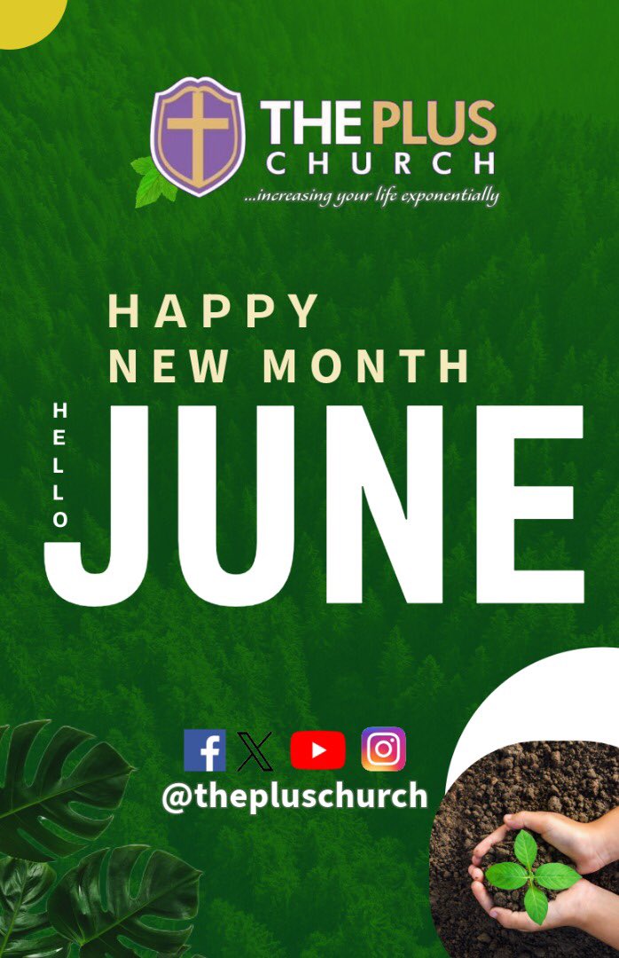 thepluschurch's tweet image. Happy NEW MONTH

June will bring love.
June will bring peace.
June will bring clarity.
June will bring healing.
June will bring prosperity.
June will bring abundance.
June will bring opportunity.
June will bring understanding

Claim it now......

#increasinglife
#theplus