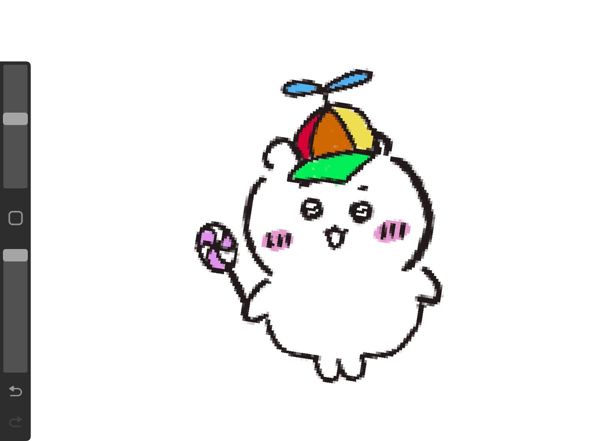 Chiikawa doodle they like to play and draw 🍭