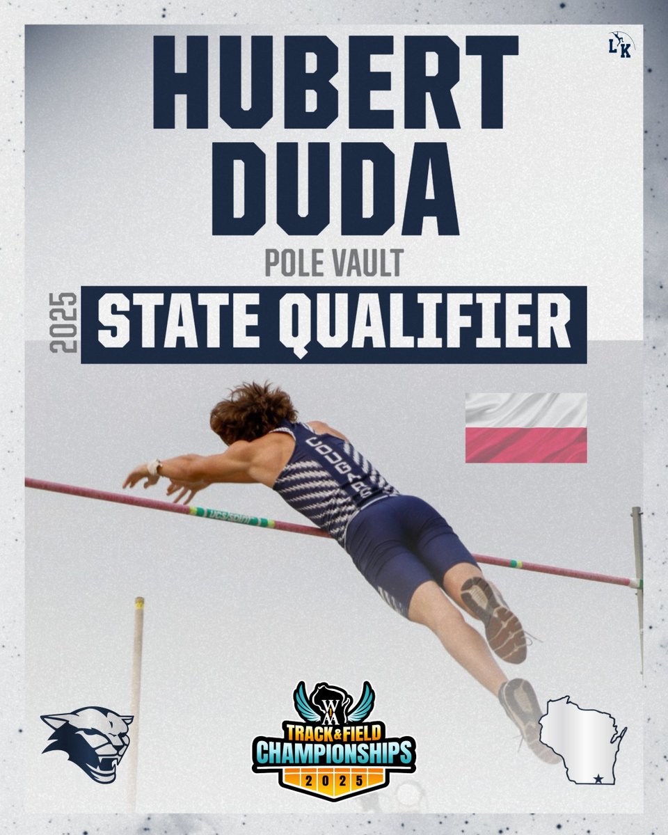 🚨STATE QUALIFIER ALERT🚨

Boys Pole Vault
12'3"

🇵🇱Hubert Duda🇵🇱