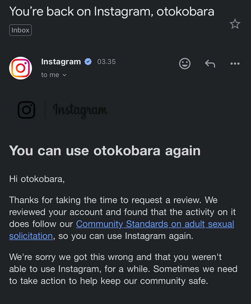 It’s back gays 😒🥲☺️