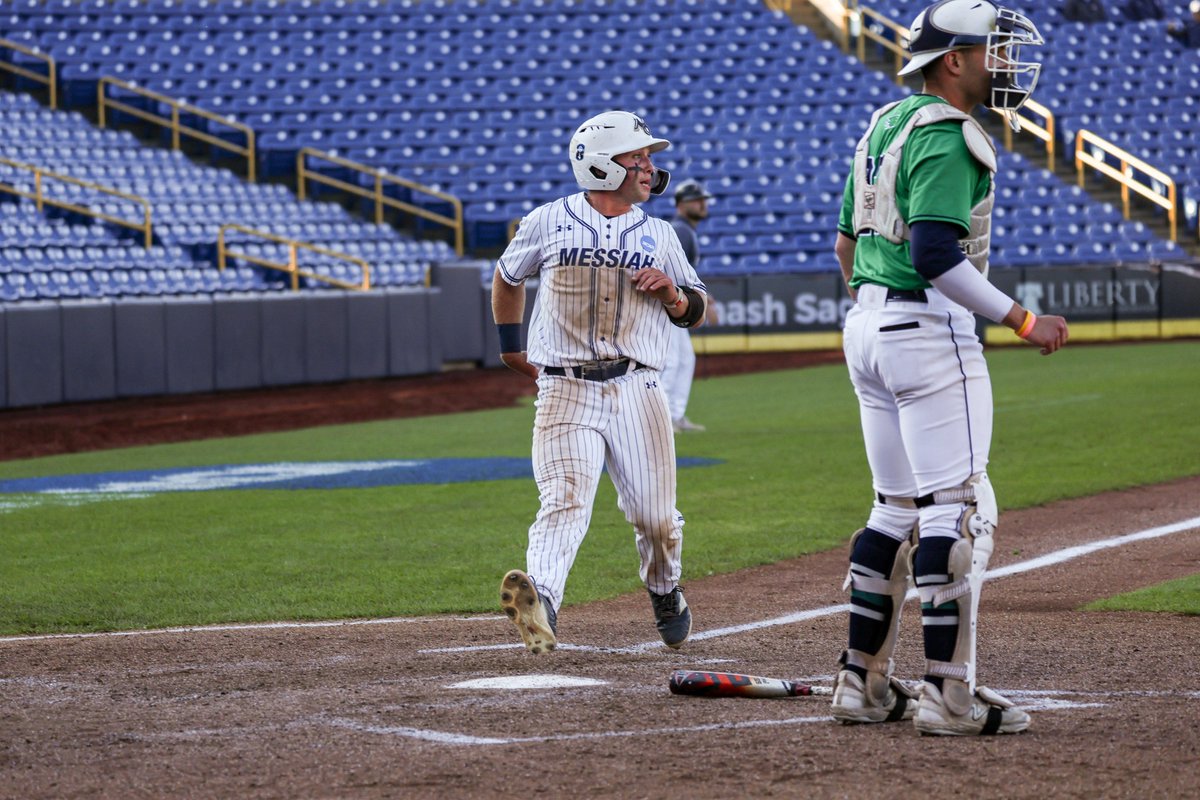 NCAA Division III (@ncaadiii) on Twitter photo MESSIAH WITH THE LEEEEEEAD 🔥🔥
<a href="/MessiahSports/">Messiah Athletics</a> put up 5️⃣ in the top of the fifth to take a 6-4 lead over <a href="/ECGulls/">Endicott Athletics</a>!
#WhyD3 | #D3baseball MESSIAH WITH THE LEEEEEEAD 🔥🔥
<a href="/MessiahSports/">Messiah Athletics</a> put up 5️⃣ in the top of the fifth to take a 6-4 lead over <a href="/ECGulls/">Endicott Athletics</a>!
#WhyD3 | #D3baseball