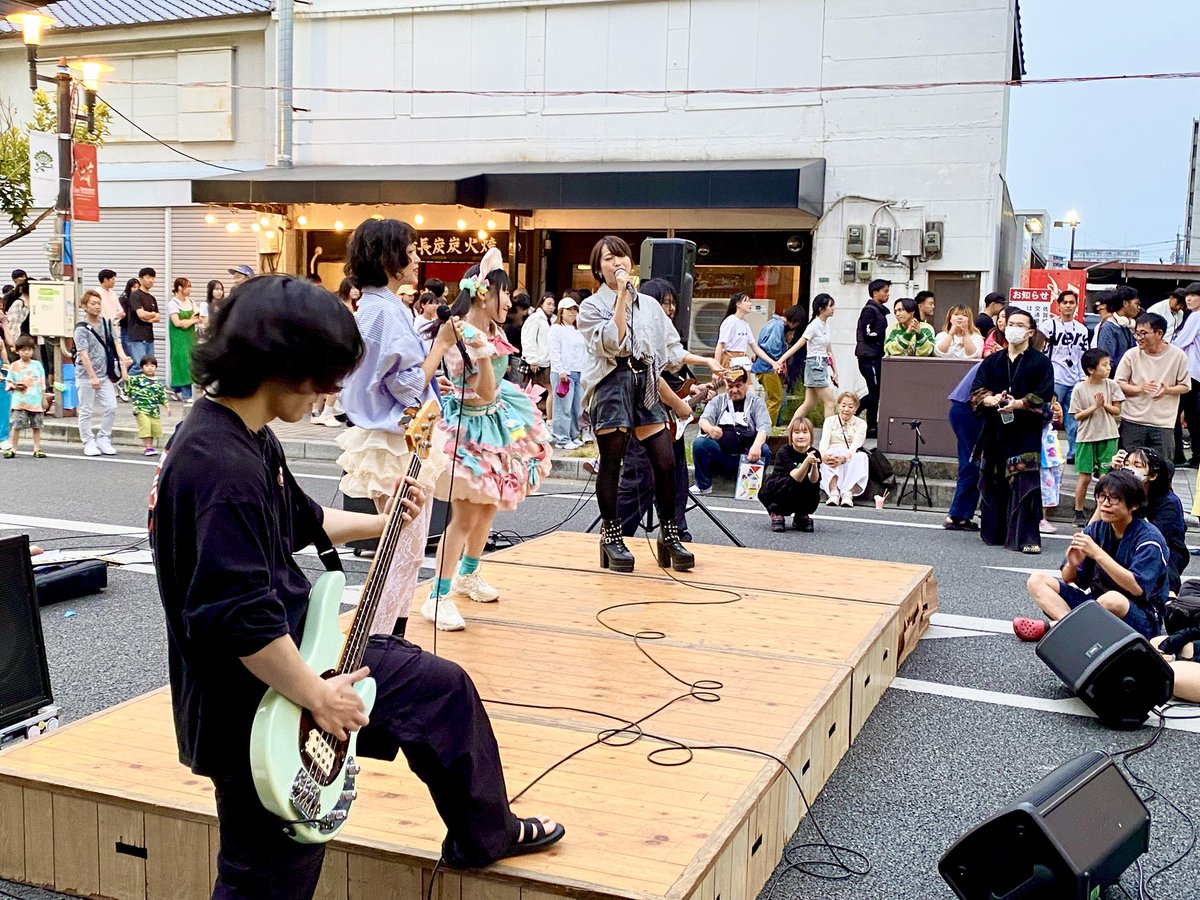 saganpro's tweet photo. 【🎇5月31日 (土) 栄の国まつり🌻】

お越しいただき、ありがとうございました！

佐賀で1番のお祭りに出演することができて
嬉しく思います✨✨ https://t.co/9cUqOAEFsF