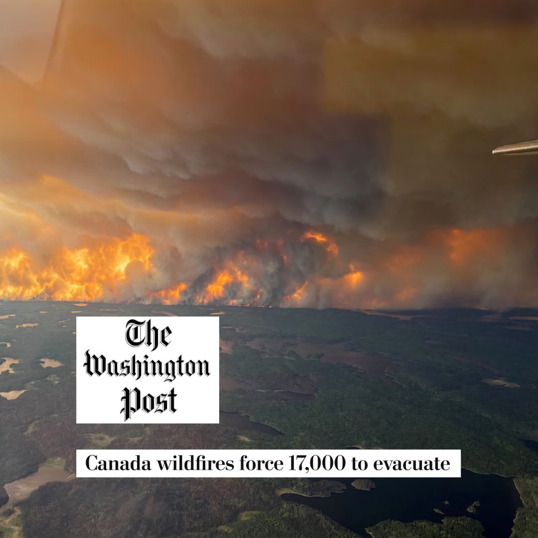 World Central Kitchen’s Relief Team is mobilizing in Canada, where 1.7 million acres of land in Saskatchewan and Manitoba provinces have been scorched by wildfires. Thousands of families have had to evacuate their homes, and first responders are working to contain the blazes. In