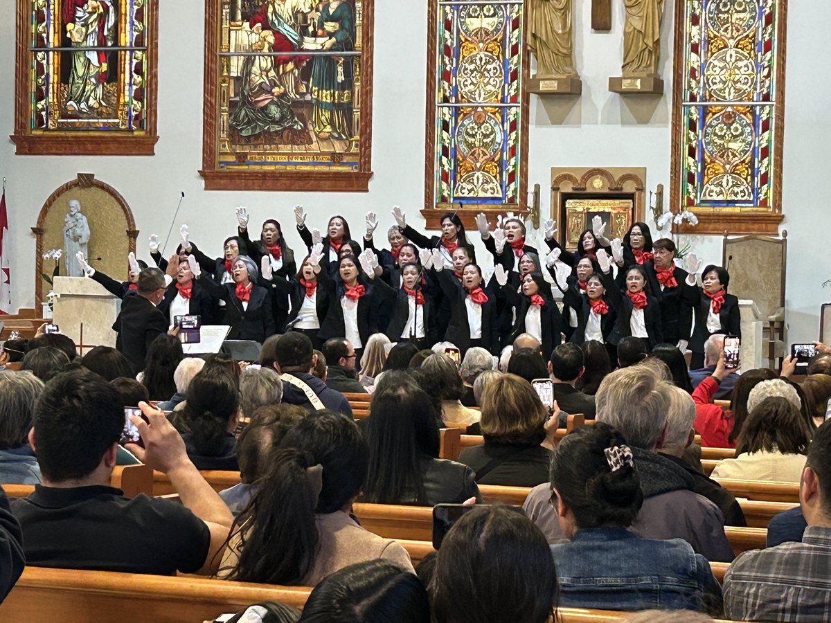 MAGNIFICENT concert performed this evening by each St. Paschal Baylon choir. San Giovanni Battista Scalabrini would be proud!