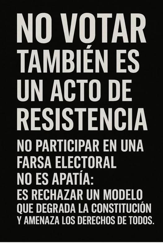 No te conviertas en cómplice de esta farsa de cuarta.
México es mucho país para acabar en las manos de unos ignorantes.