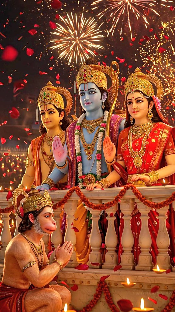 राम जिनका नाम है अयोध्या जिनका धाम है 
ऐसे रघुनंदन को शीश नवा कर प्रणाम है 
जय श्री राम 🙏