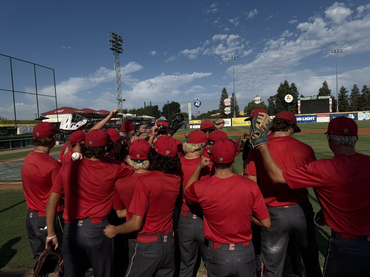 trevhorn's tweet image. CENTRAL SECTION DIVISION I BASEBALL CHAMPIONSHIPS

No. 6 Centennial taking on No. 5 St. Joseph of Santa Maria in the D-I finals here at Valley Strong Ballpark in Visalia.

This is it. Centennial declined regional bid. All or nothing tonight.