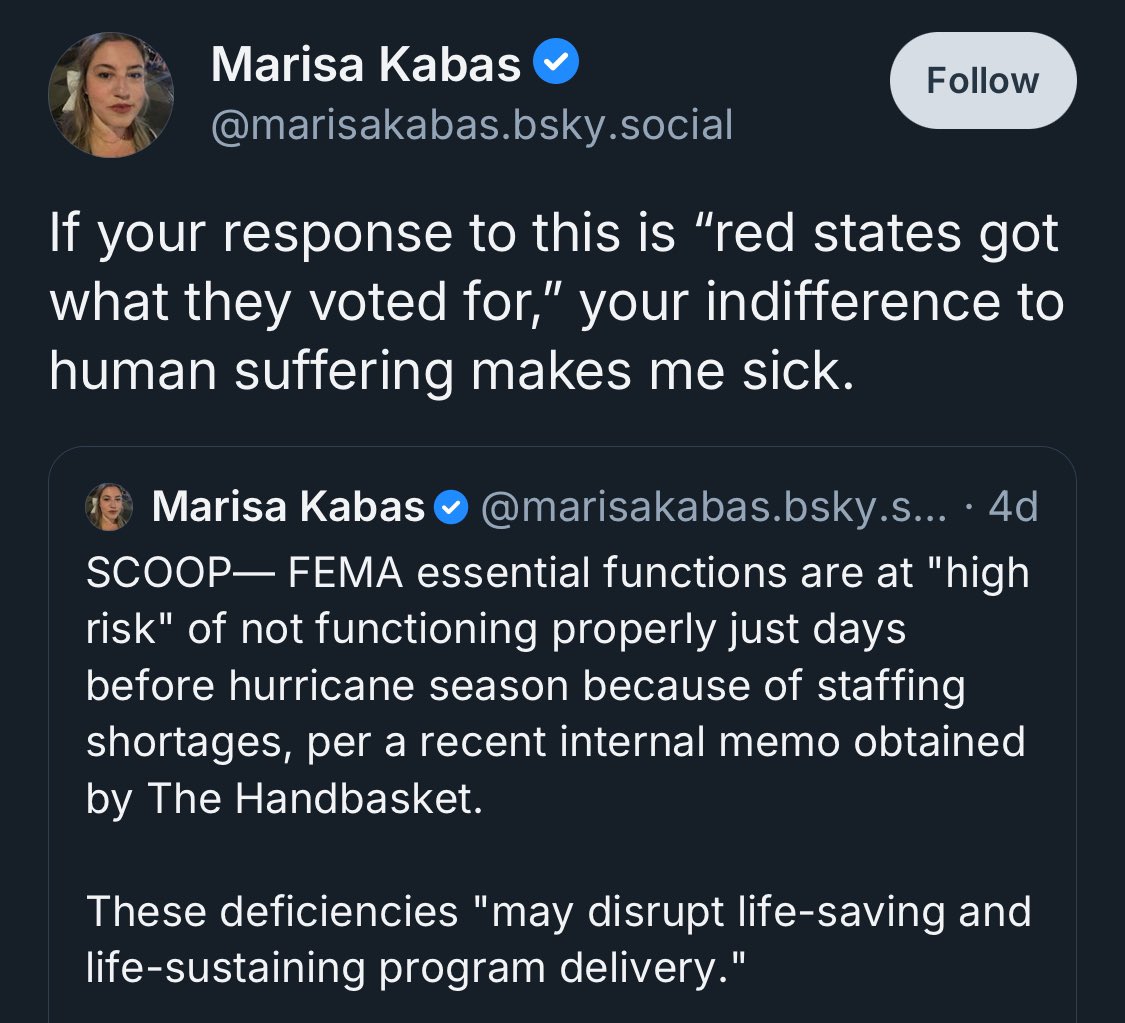 I think it’s precisely because there’s been this longstanding effort to stop blaming voters for the consequences of their actions that people in the US can no longer conceptualize the link between politics and their own wellbeing