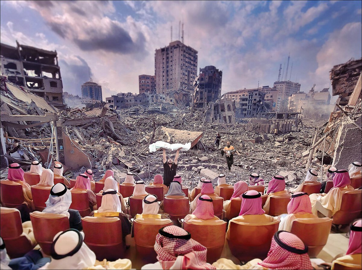 علاء الصالح: استشهد من شوي د. #حمدي_النجار زوج د. آلاء النجار ليلتحق بأطفالهما التسعة! بس مش مهم المهم شو صار بنهائي أبطال أوروبا؟ وهل انحسم الدوري المصري للأهلي رسميا؟ كيف تحضيراتنا لعطلة العيد؟! الله يسترنا من نيزك..هذا الظلم ستدفع ثمنه البشرية كلها كما حصل في كورونا وربما أشد