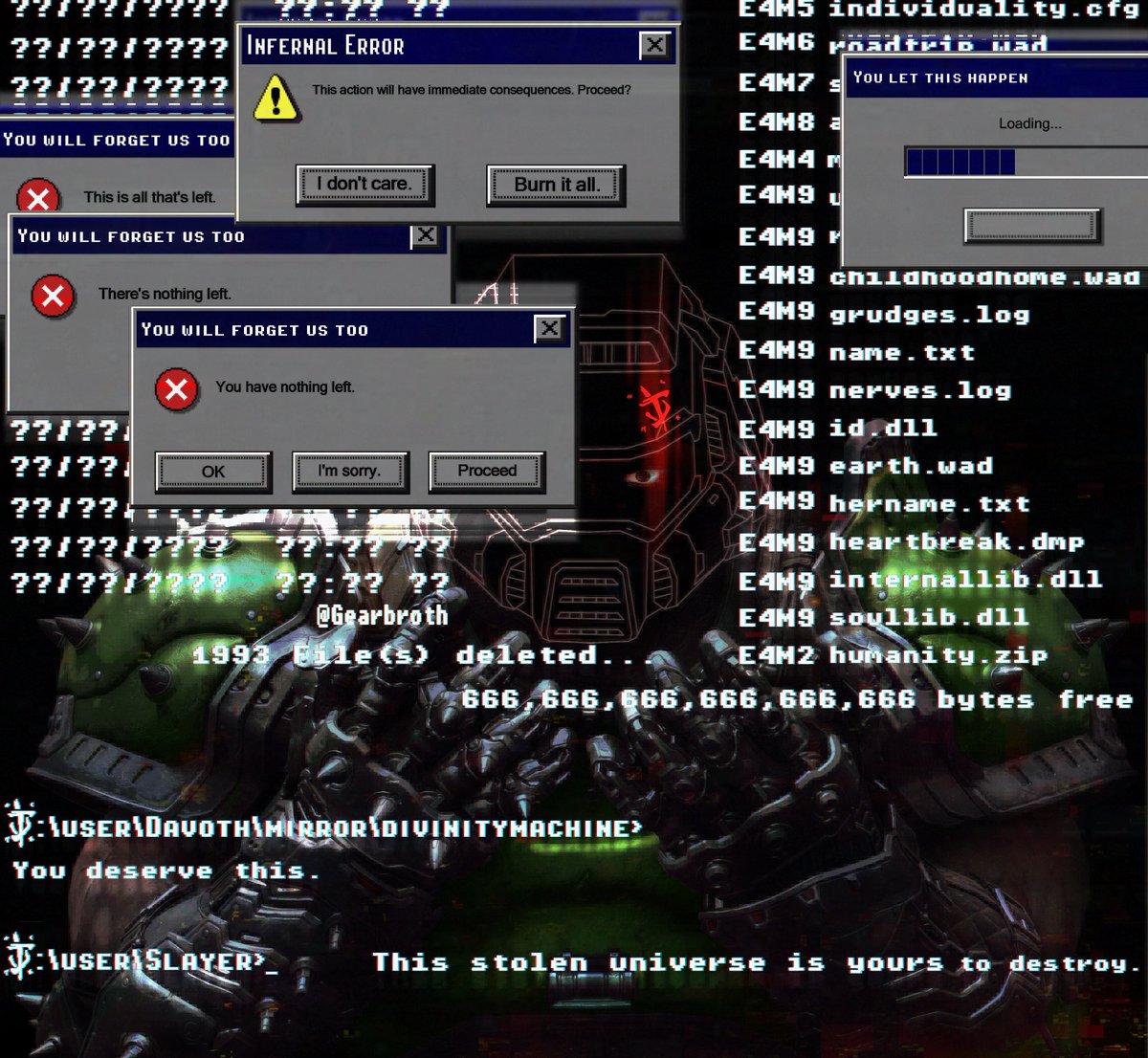 And now they will fear you.  

#DOOM #DoomTheDarkAges