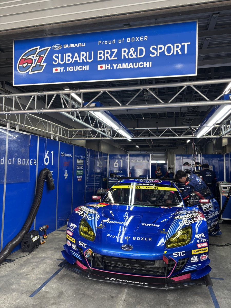 おはみょん🐰 6月1日！61号車の日💙  やっぱりSUBARUが…No.1 / #61