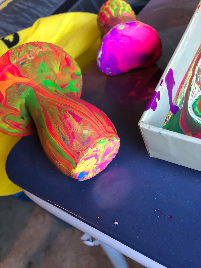 Watching paint dry