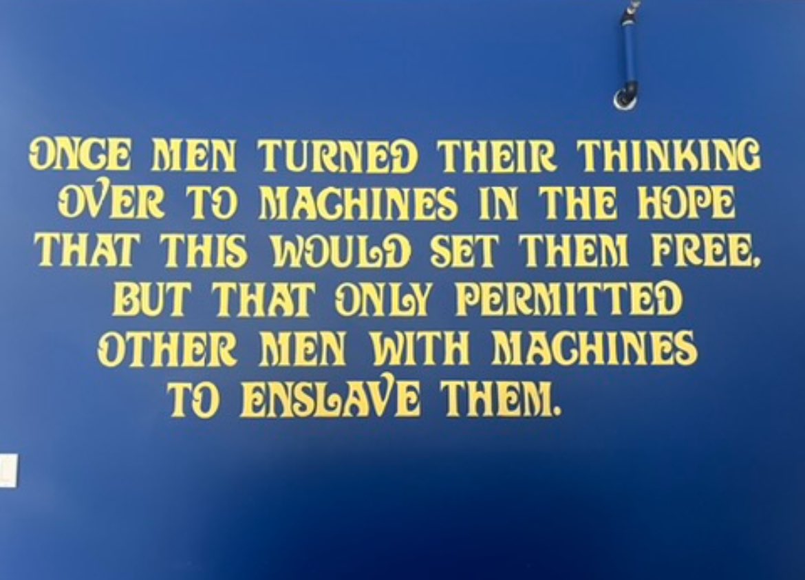 Mike Benz (@mikebenzcyber) on Twitter photo <a href="/Oilfield_Rando/">Oilfield Rando</a> spotted this quote on the wall of an office of a tech company in Austin <a href="/Oilfield_Rando/">Oilfield Rando</a> spotted this quote on the wall of an office of a tech company in Austin