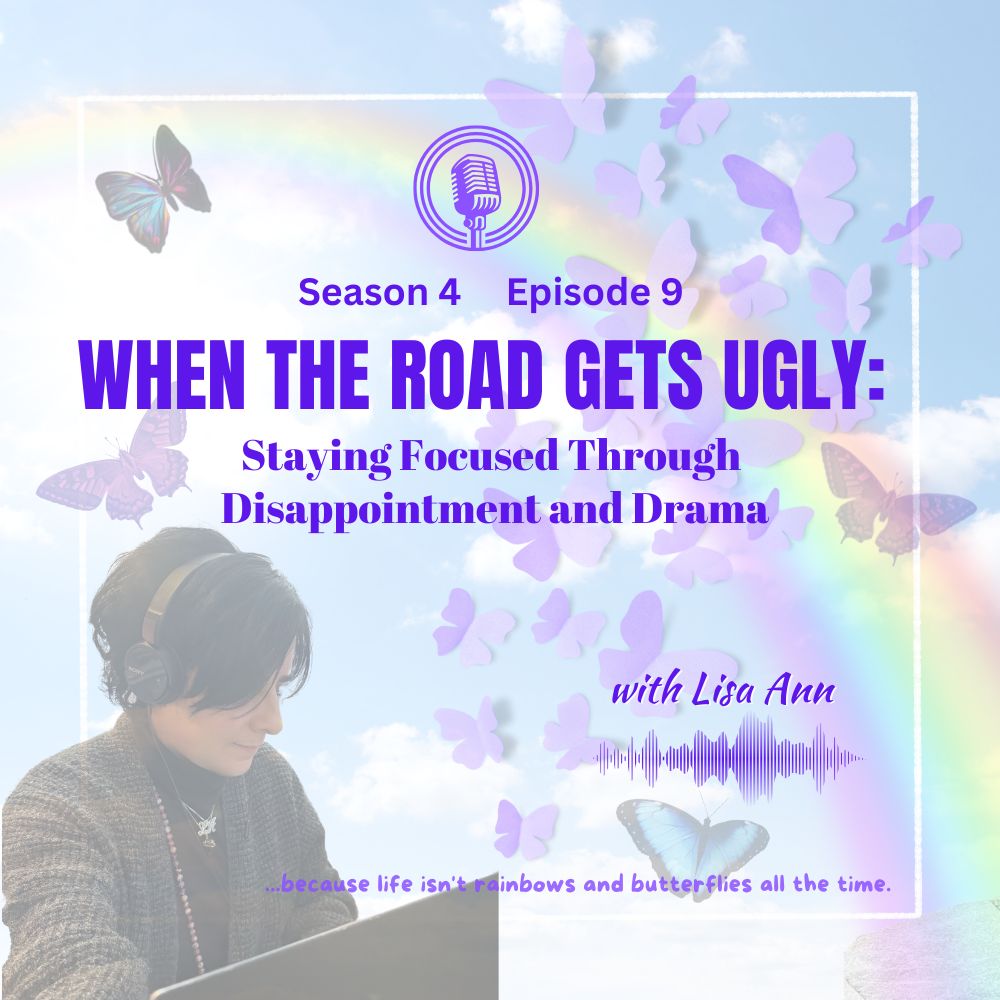 SpiritquestNC's tweet photo. Listen to "When the Road Gets Ugly: Staying Focused Through Disappointment and Drama" by Psychically Speaking with Lisa Ann. https://t.co/NzCMe1u0Iz https://t.co/jDkSaLft3N