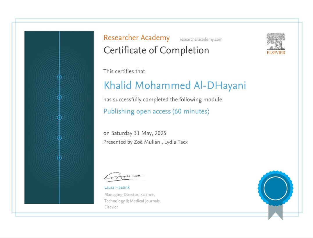 Dr Khalid Al-Dhayani tweet media