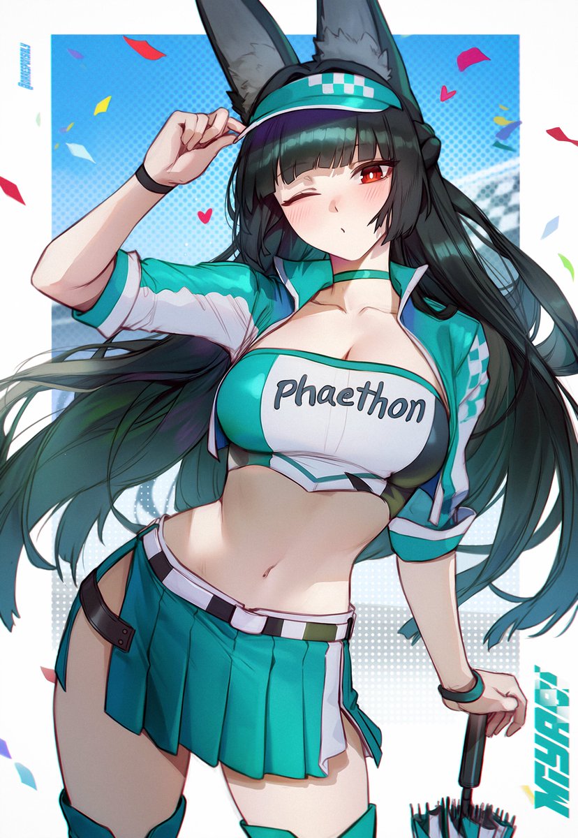 Race queen Miyabi 🏁
Who you'd like to see next ?