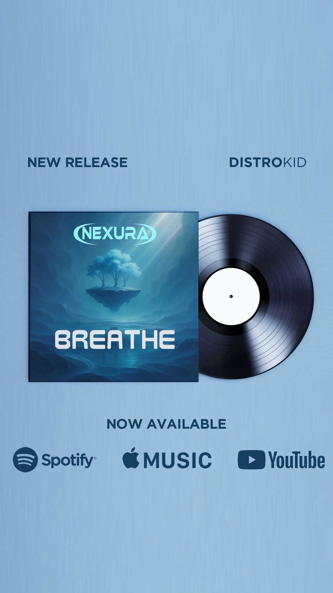 salrecordsinc's tweet photo. @nexuramusic 🌬️ Latest single ‘Breathe’ is out now on all streaming platforms!📷https://t.co/dATazKoM6g…
@distrokid
#Nexura #Breathe #NewMusic #Chillout #Downtempo #EDM #AmbientMusic #ElectronicVibes #NowStreaming https://t.co/8jRwFBJANQ