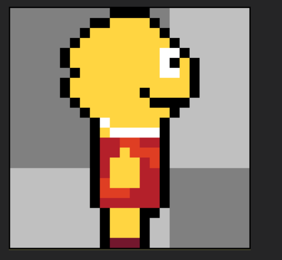 Jambuckett's tweet photo. Ok Lisa Simpson IS NOT easy 😅

Even Chat GPT is struggling with decent ideas 

#gamedev #pixelart #2dgames #thesimpsons #homersimpson #libresprite #godotdeveloper #godotgames #contentcreator https://t.co/y8KxSs07ji