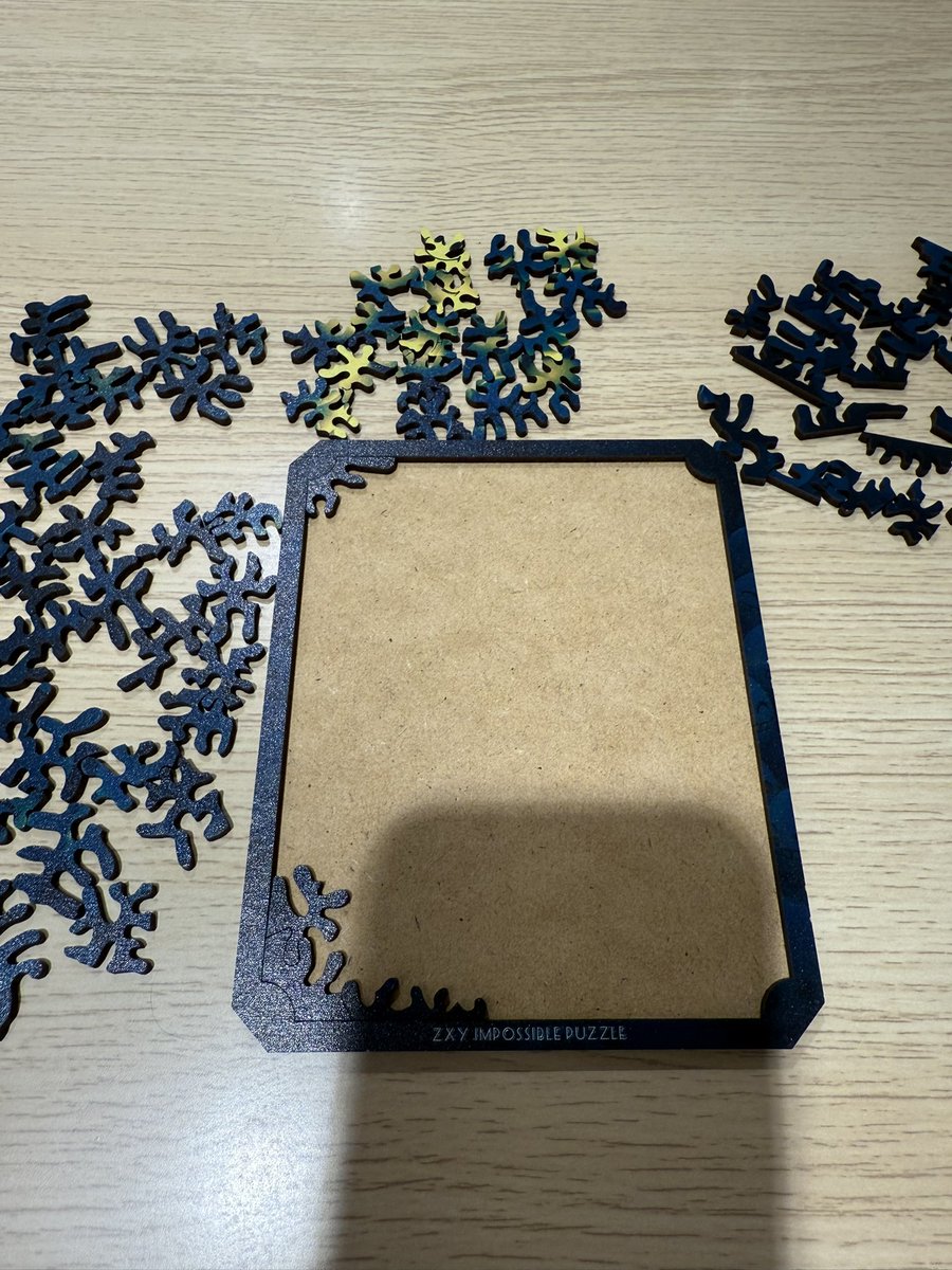 凄く難しいパズルを見付けてチャレンジ。