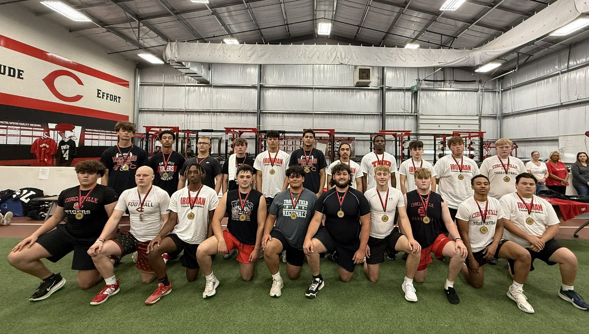 Tiger Football Combine 2025 Medal Winners