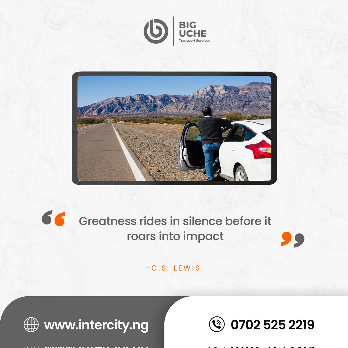 ThaBigUche's tweet photo. Greatness doesn't announce itself—it rides quietly, patiently building, until the world has no choice but to notice. Keep moving. Your roar is coming.
#GreatnessInMotion
#SilentWins
#PurposeDriven
#BigUcheTransport
#YourComfortOurPriority
#ReliableTransport
#travelblogger https://t.co/1hiSZkKVkA