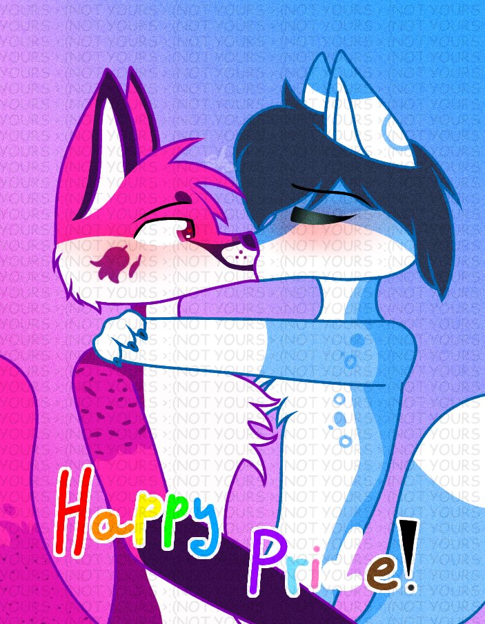 Charlie_Foxi's tweet photo. HAPPY PRIDE MONTH!!! >w<❤️
2 Power Couples teehee :3

@FurdisHihu @veve196 @Kageshinii @maudado :3

Happy Pride euch 4 <3🫶🏼🫶🏼

#PrideMonth https://t.co/ugJMRvhGFM