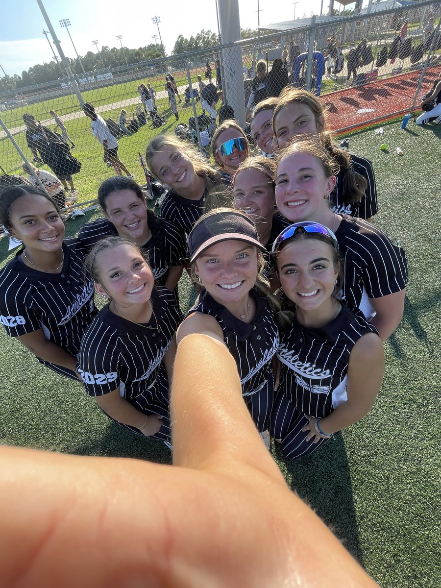 It was good to see the girls back together today now that high school ball is over!