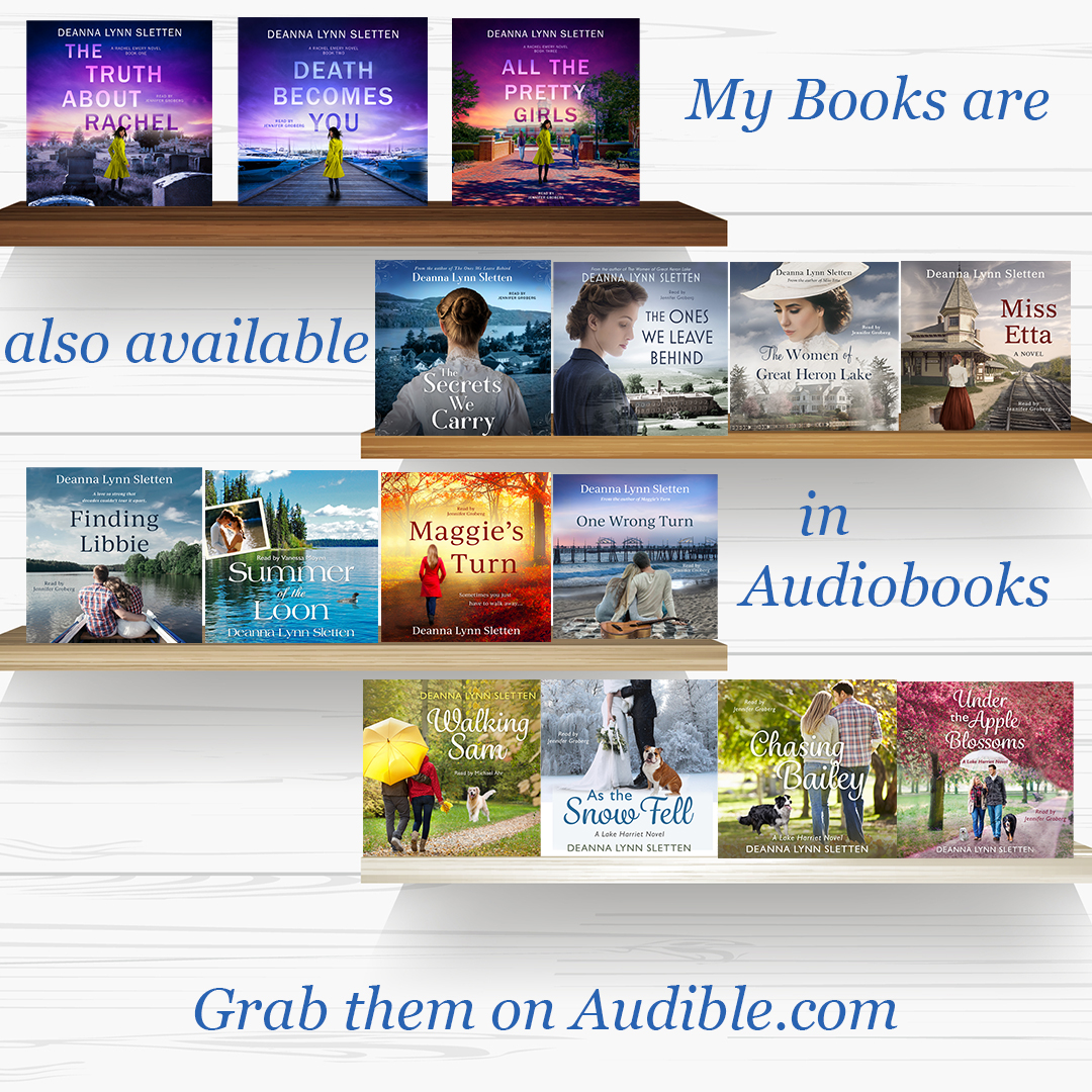 Just a reminder - All my books are also available on Audiobook! Check out all of my audiobooks here: audible.com/author/Deanna-…

#audiobooks #Audible #womensfiction #historicalfiction