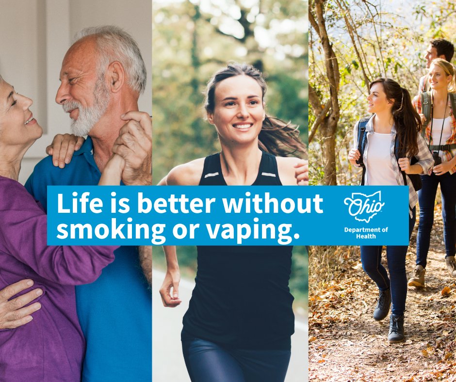 Taking care of yourself? Much more appealing than smoking or vaping. Learn how to start your quitting journey: ohioquits.org #WorldNoTobaccoDay