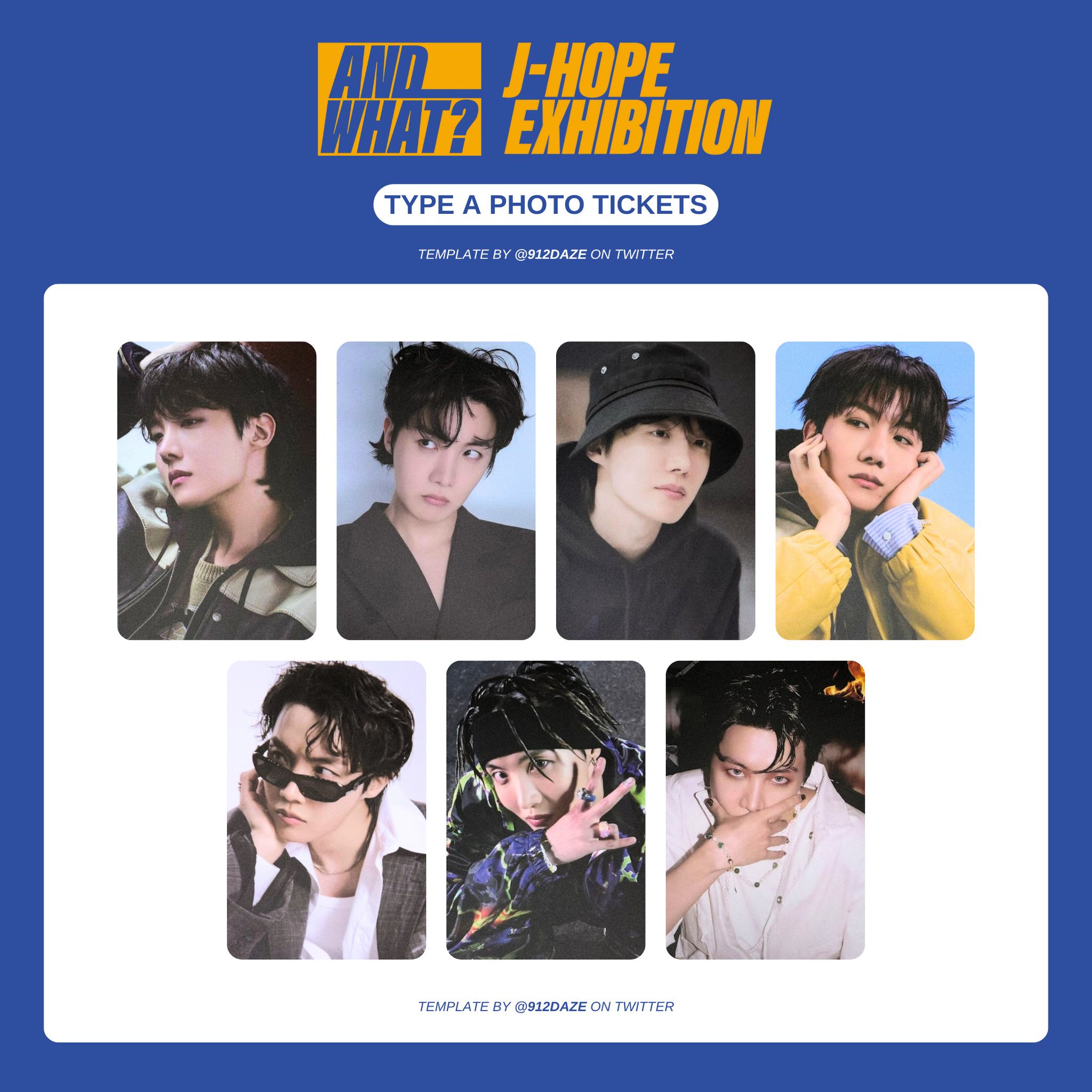 J-Hope Exhibition AND WHAT? トレカ In Stock] BTS 제이홉 jhope j-hope [ AND WHAT? ] ANDWHAT