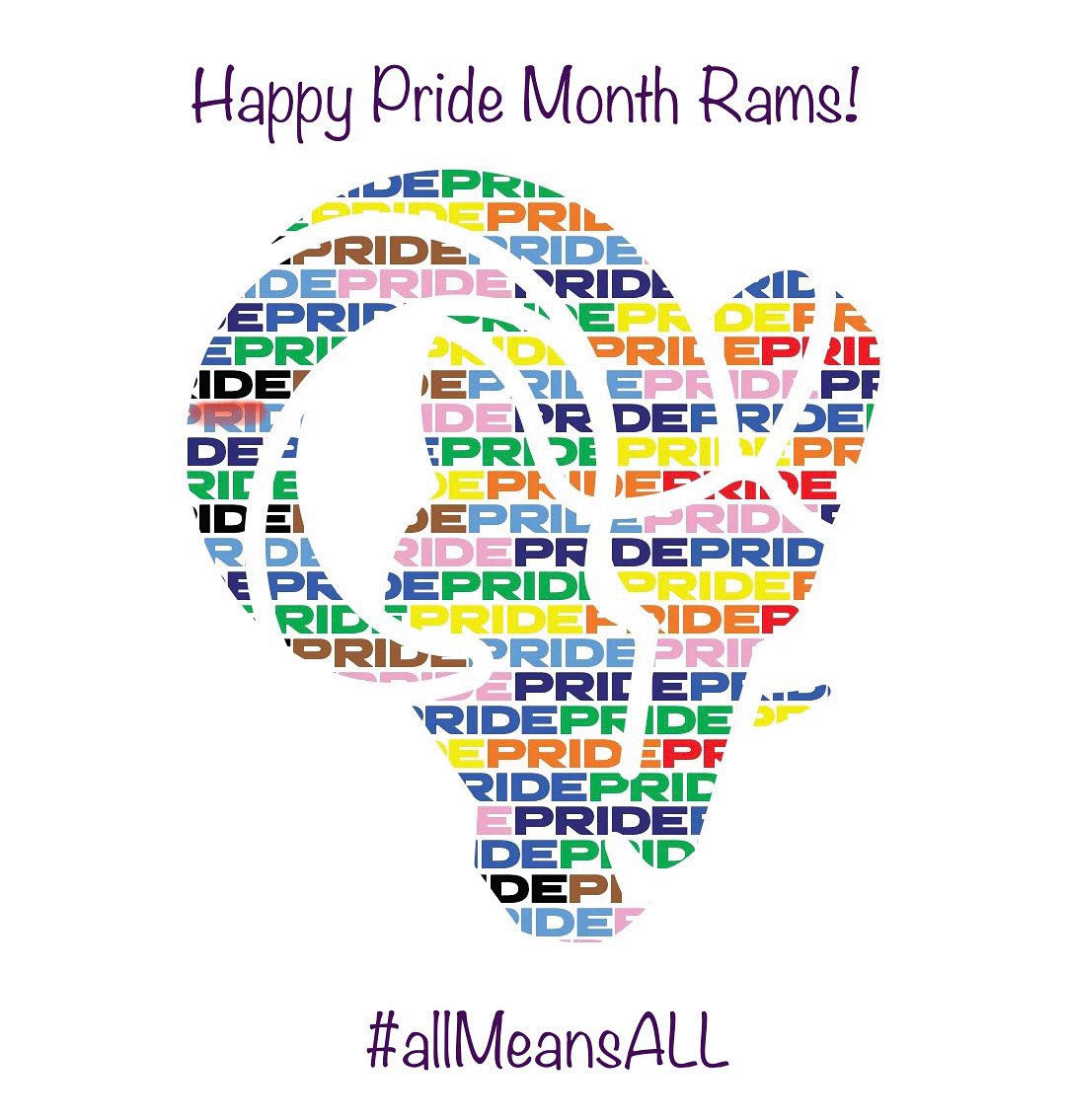 RobinsonMidSch's tweet photo. It’s June & that means it’s Pride Month. We continue our commitment to the values of #OneRamily & his month we honor the resilience & contributions of the LGBTQ+ community in ICT & beyond & recognize our students & families who live & learn with PRIDE everyday!
#AllMeansALL https://t.co/RfftOwjal6