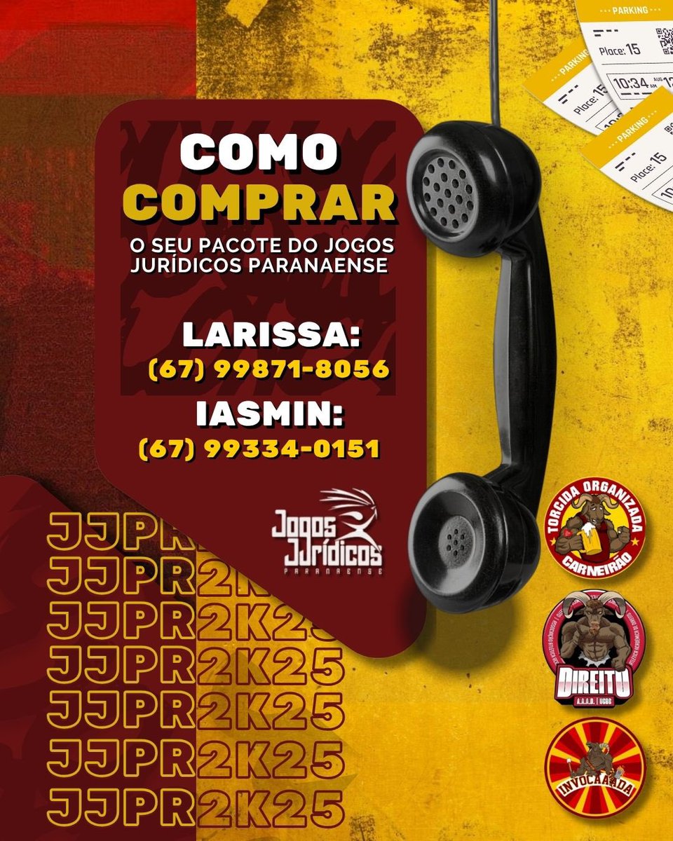 GARANTA JÁ O SEU PACOTE! 🎫