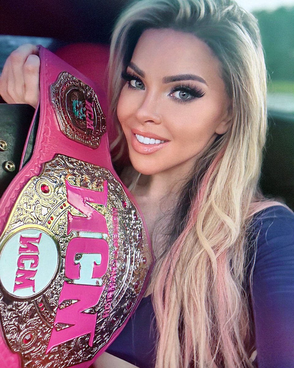 Natalia Markova (@realnmarkova) on Twitter photo I am the new @
<a href="/NegdogWrestling/">Negdog Championship Wrestling π</a> Womenβs Champion! I need to give credit to this promotion, the title is so pretty and totally matches my style! π And the treated me as top notch professionals! π Iβll be back to defend my title! More photos with it coming soon! π
I am the new @
<a href="/NegdogWrestling/">Negdog Championship Wrestling π</a> Womenβs Champion! I need to give credit to this promotion, the title is so pretty and totally matches my style! π And the treated me as top notch professionals! π Iβll be back to defend my title! More photos with it coming soon! π