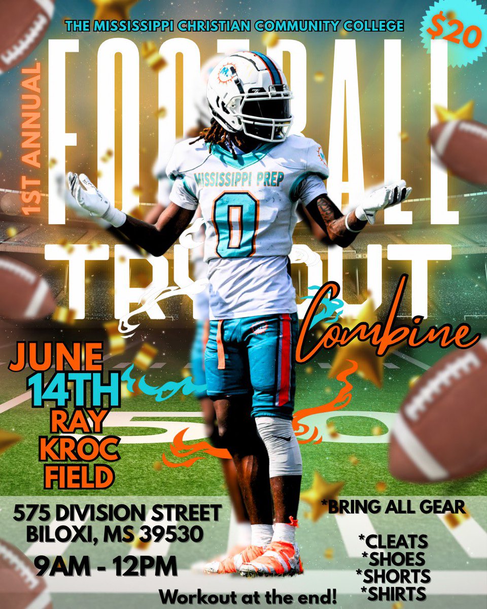 COME SHOW US WHAT YOU GOT!! 

June 14, 2025 @ 9am. 

Offers made on the spot. 

docs.google.com/forms/d/e/1FAI…
