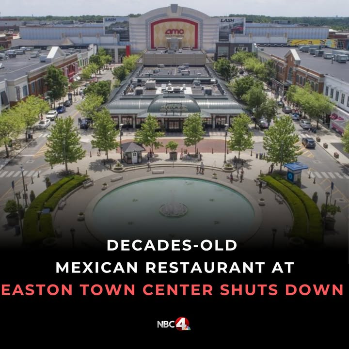 A Mexican restaurant that sat inside Easton Town Center since the mall first opened in 1999 has quietly shut down.  nbc4i.co/43FWPDC?utm_me…
