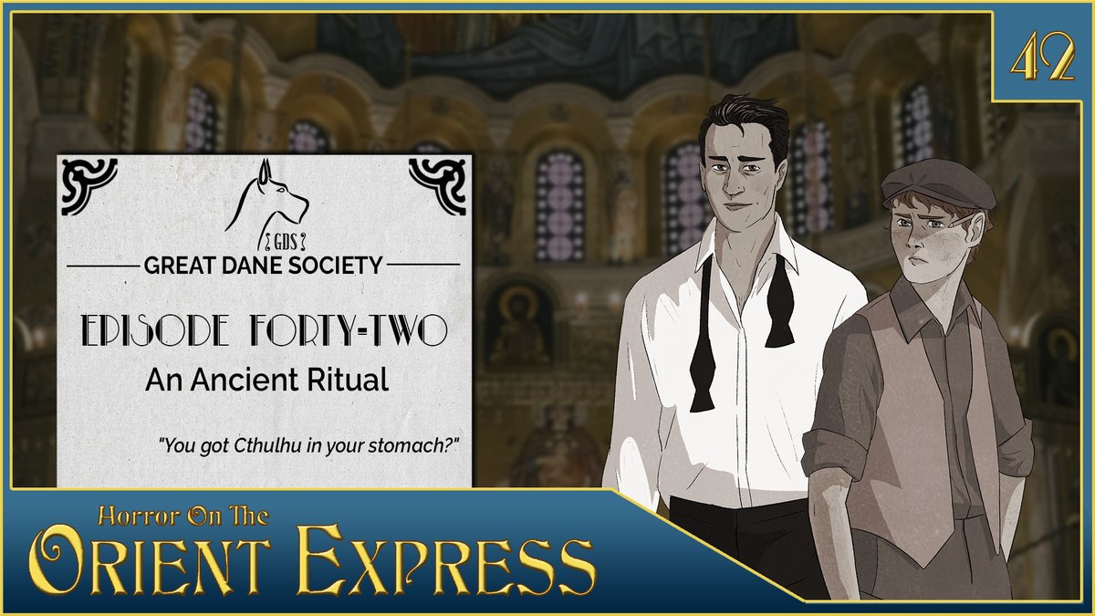 The ritual is meant to protect, but protect from what?  I smell chicken legs.  I wonder what that could mean. Join us for Call of Cthluhu tonight.  twitch.tv/QuestsAndChaos